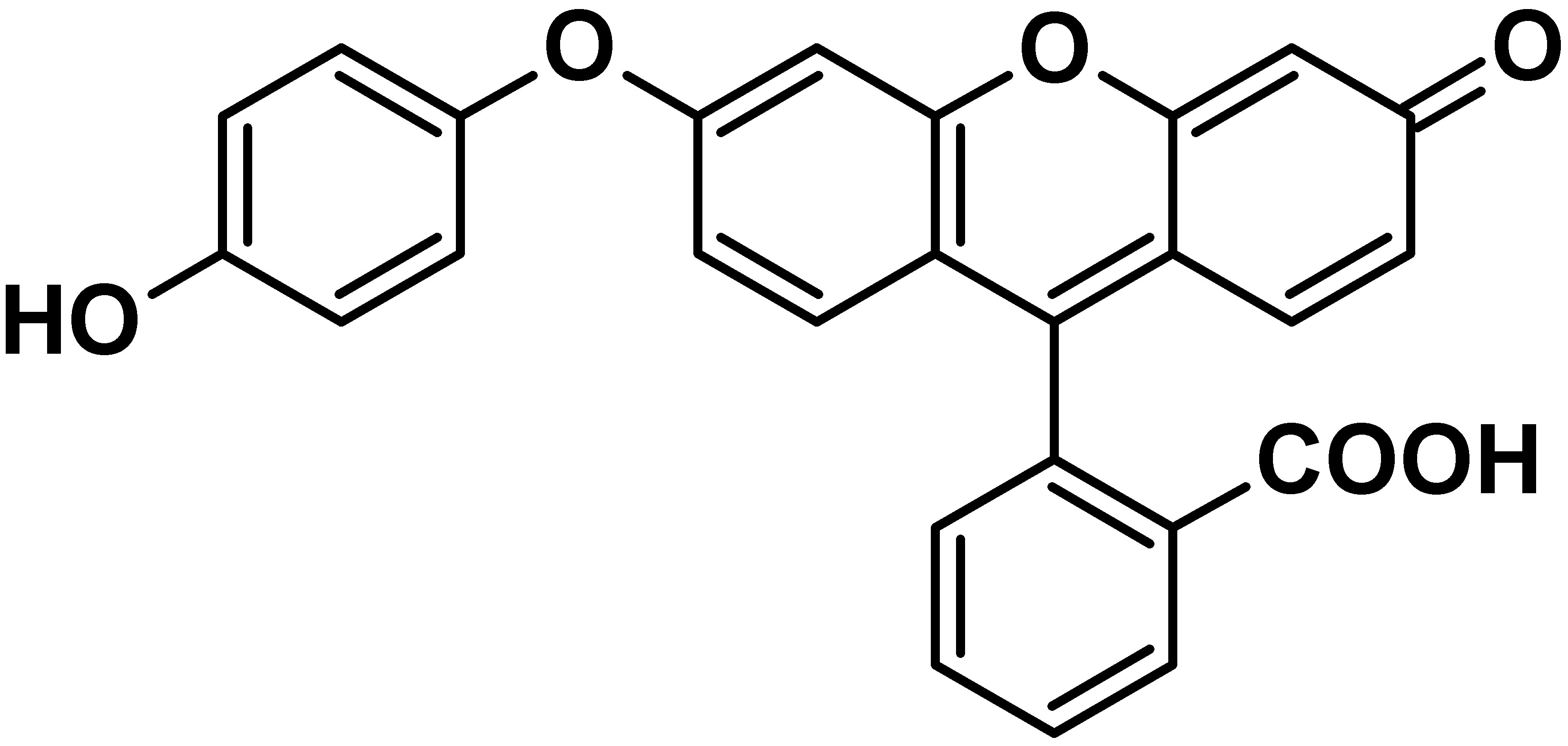 chemical structure of ROS Brite™ HPF