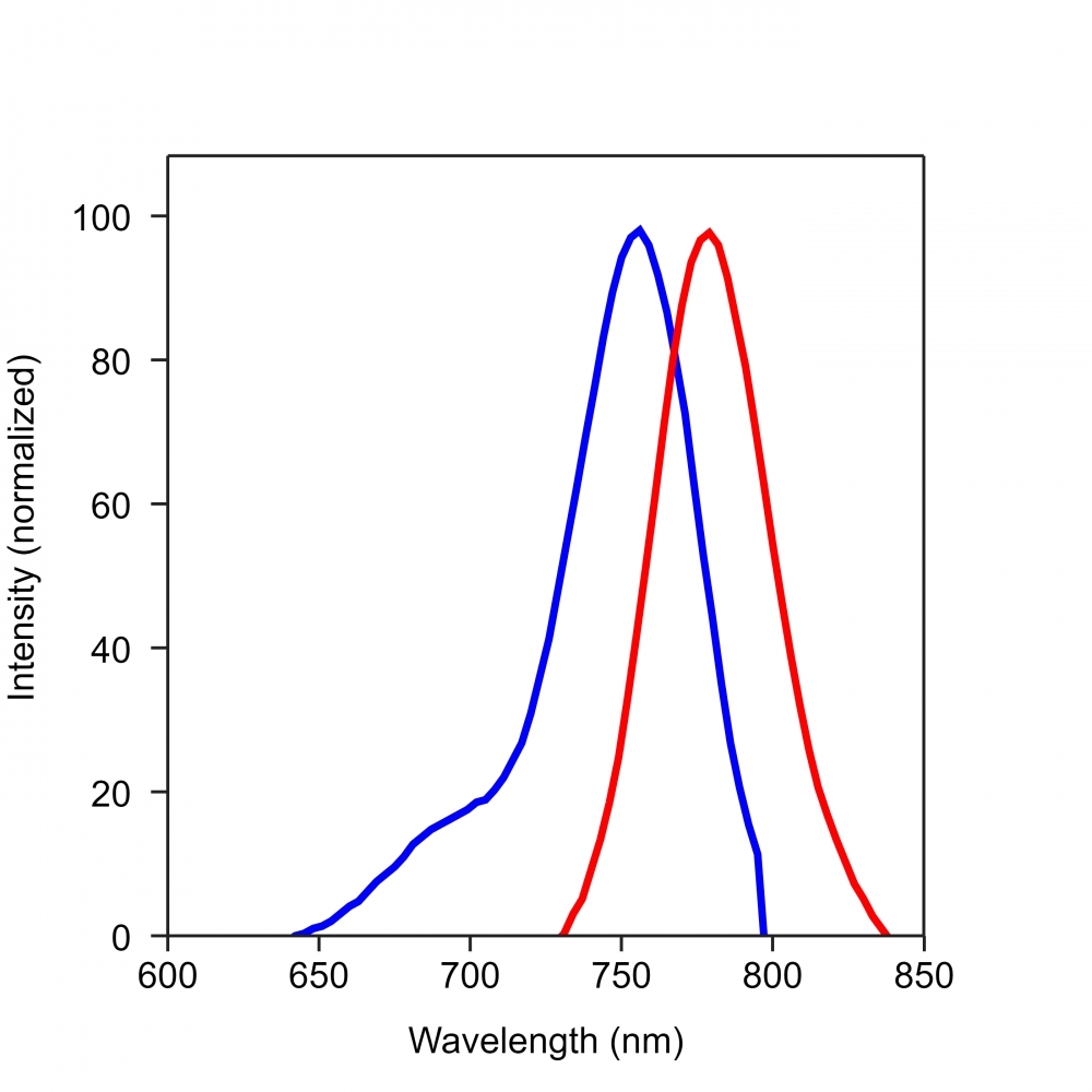 Spectra for Annexin V-Cy7.