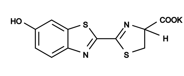Chemical Structure of Luciferin