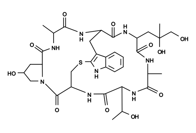 Chemical Structure of Phalloidin