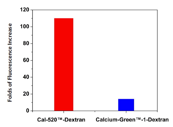 Calcium response comparison